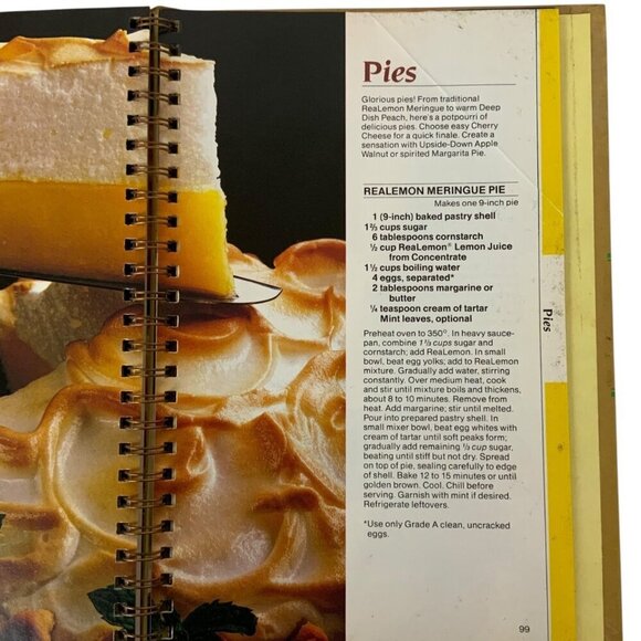 Realemon Recipe Collection Spiral-Bound Cookbook 50th Anniversary Edition 1984 - Picture 14 of 15